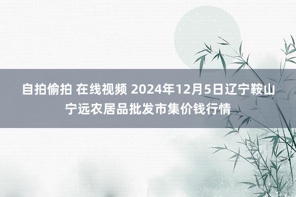 自拍偷拍 在线视频 2024年12月5日辽宁鞍山宁远农居品批发市集价钱行情