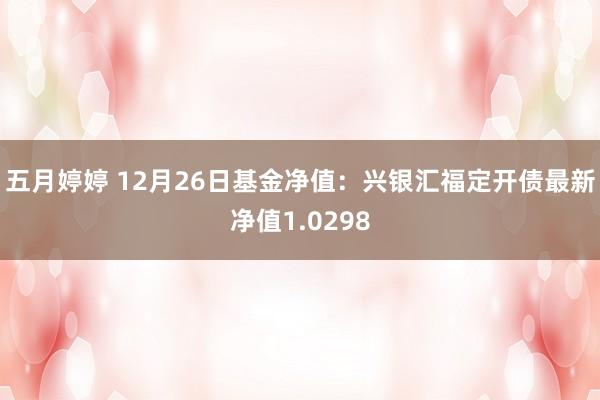 五月婷婷 12月26日基金净值：兴银汇福定开债最新净值1.0298